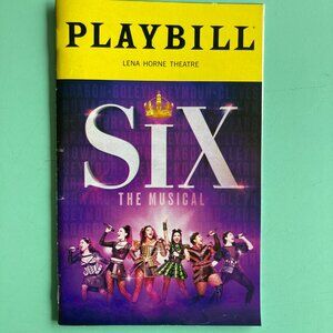 Six Playbill Adrianna Hicks Storm Lever Aubrey Matalon Light Crease January 2025